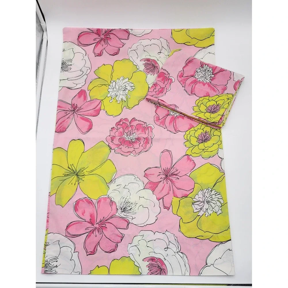 Bibb vintage pillowcase
